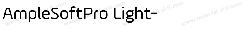 AmpleSoftPro Light字体转换
